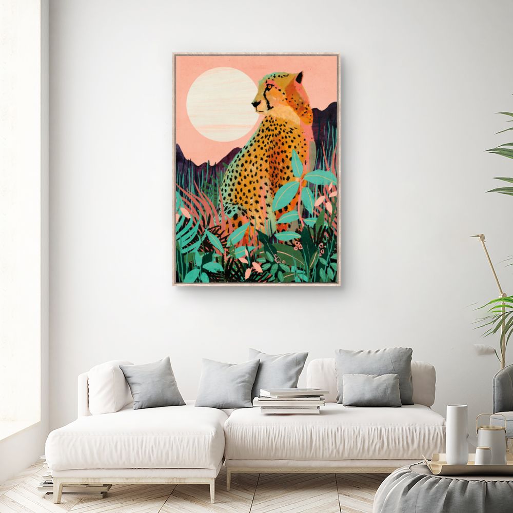 Tableau Guépard majestueux