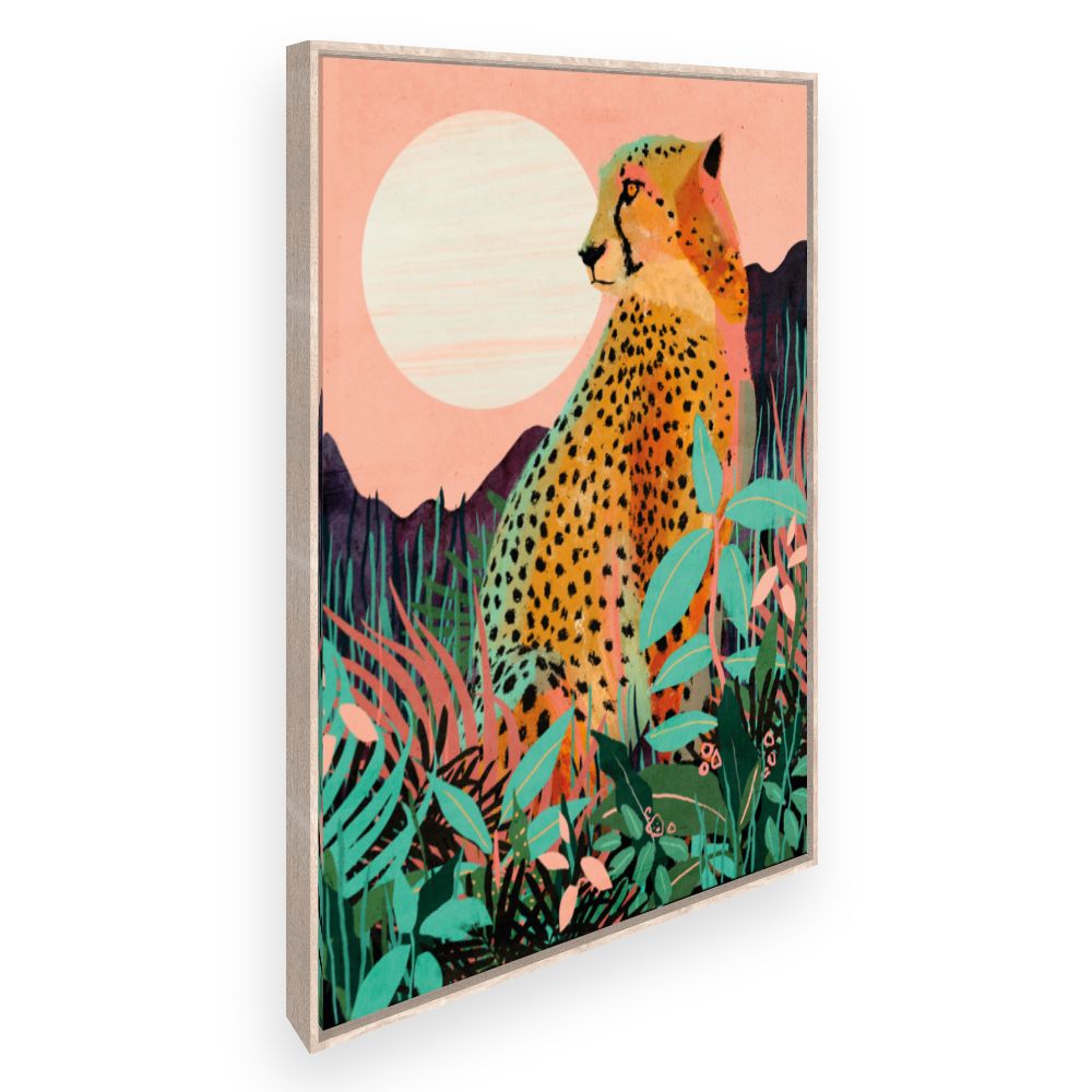 Toile Guépard majestueux