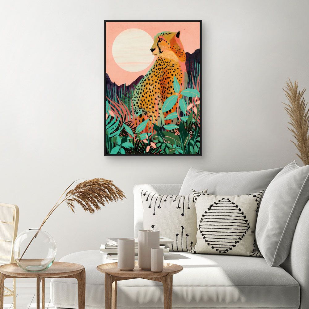 Tableau Guépard majestueux