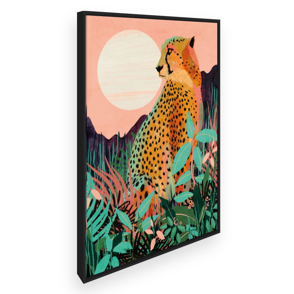 Toile Guépard majestueux