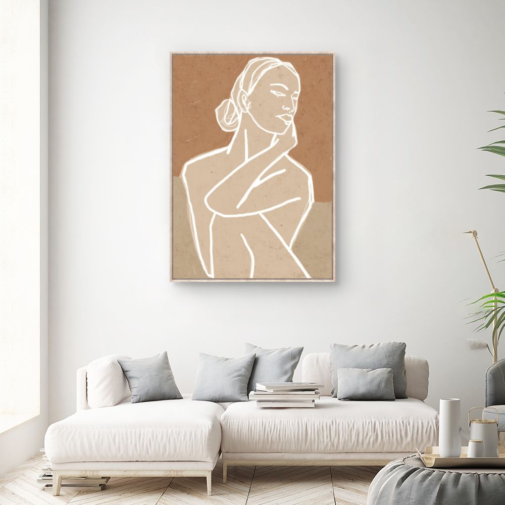 Tableau Silhouette élégante