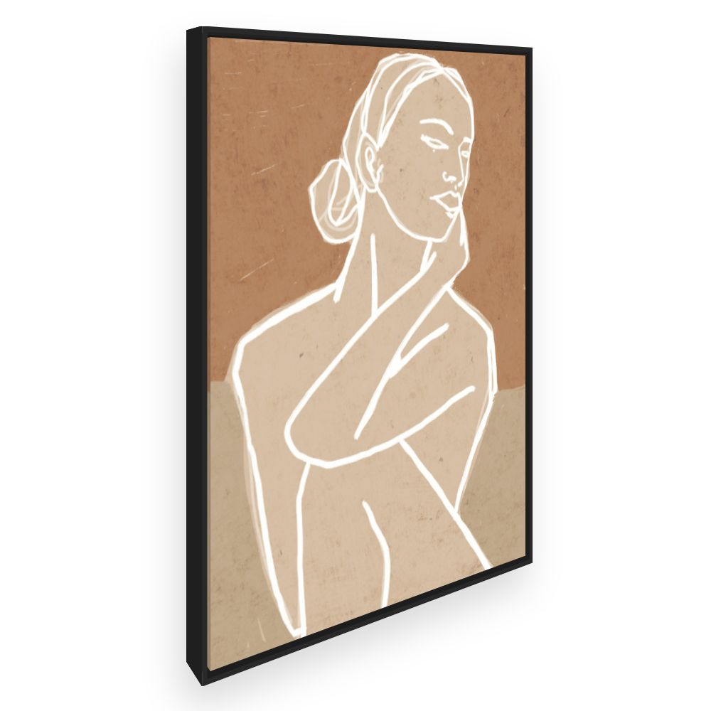 Toile Silhouette élégante