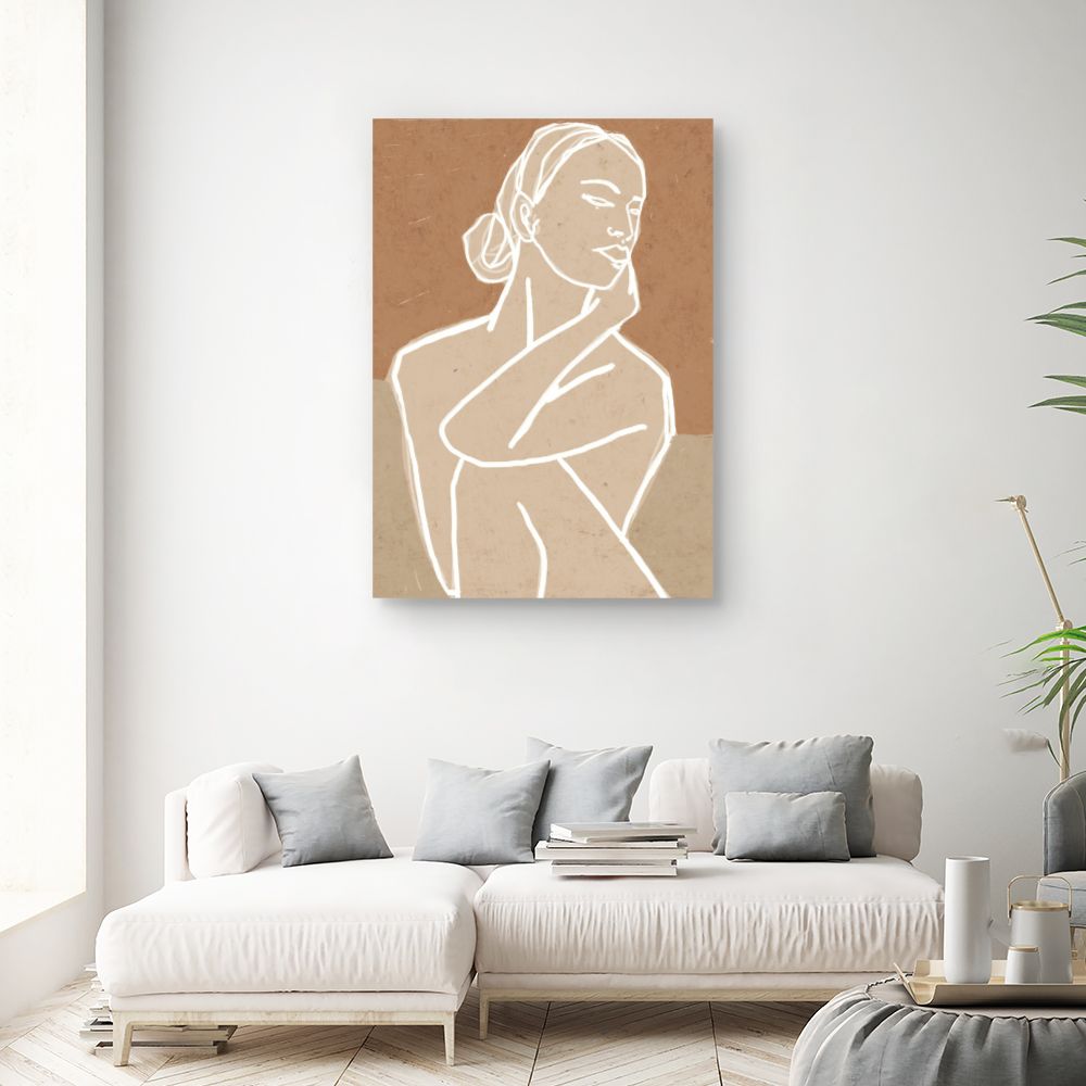 Tableau Silhouette élégante