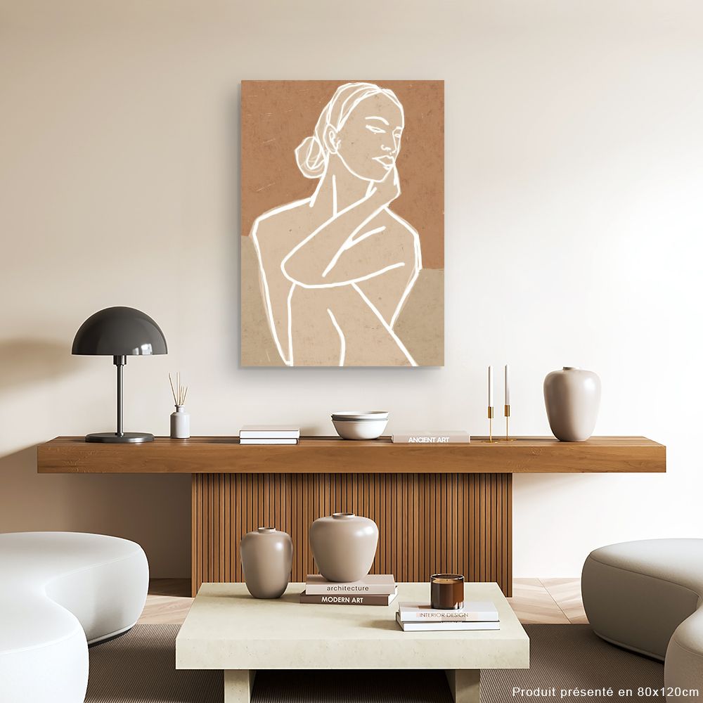 Tableau Silhouette élégante