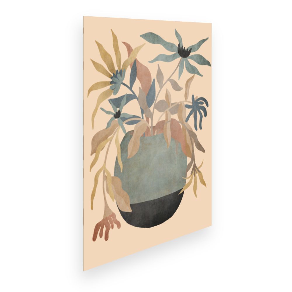 Affiche Fleurs artistiques