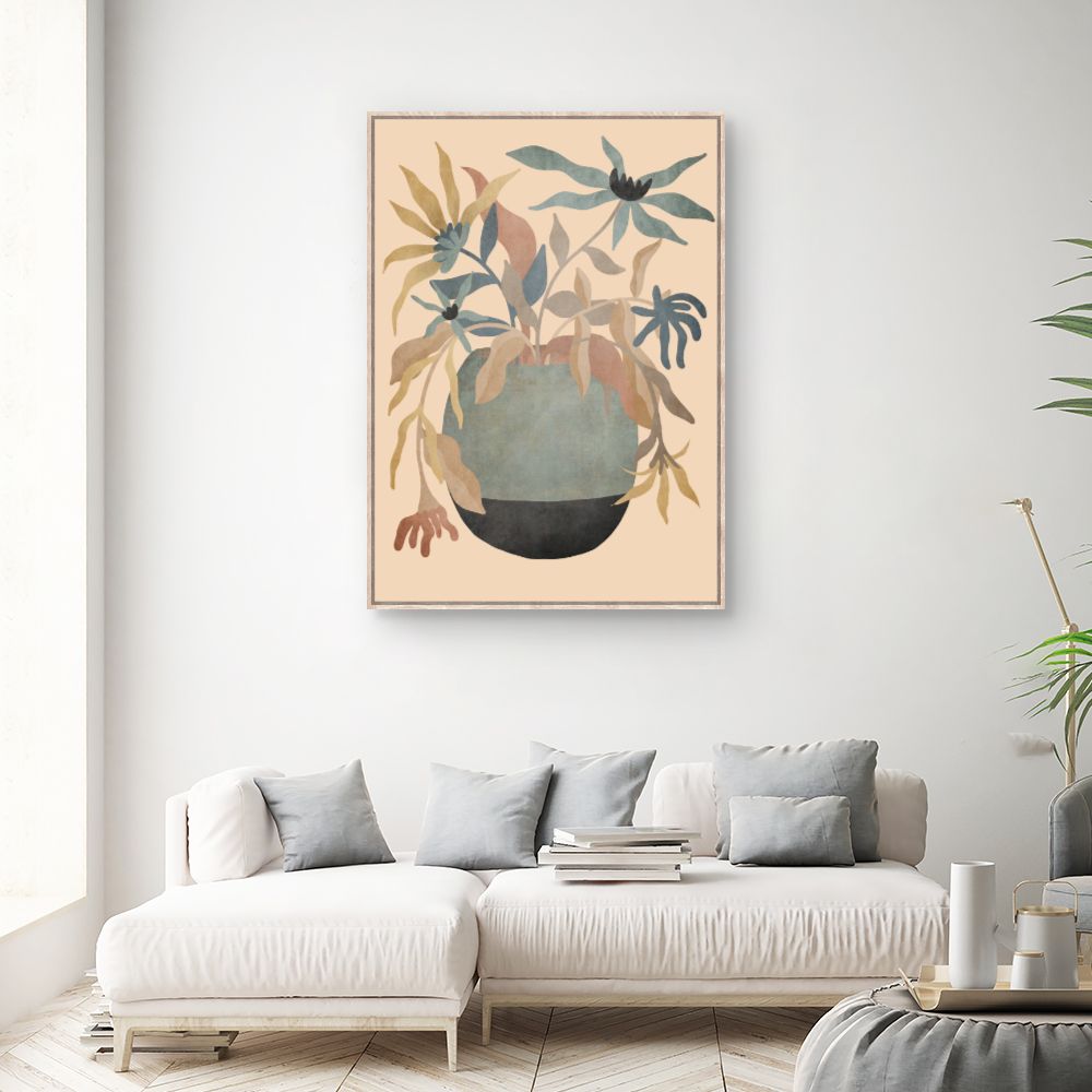 Tableau Plantes abstraites