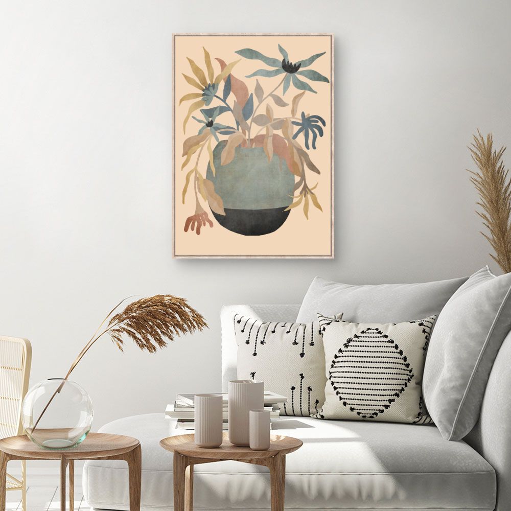 Tableau Plantes abstraites