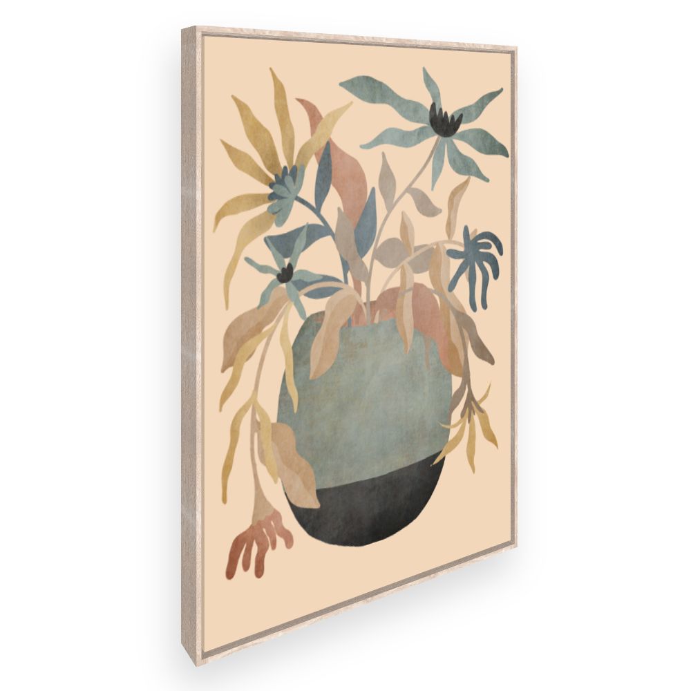 Toile Plantes abstraites