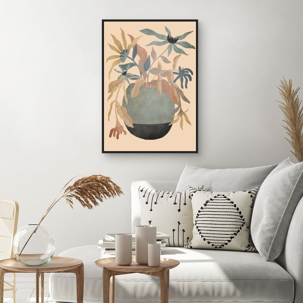 Tableau Plantes abstraites