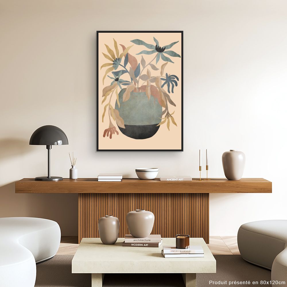 Tableau Plantes abstraites