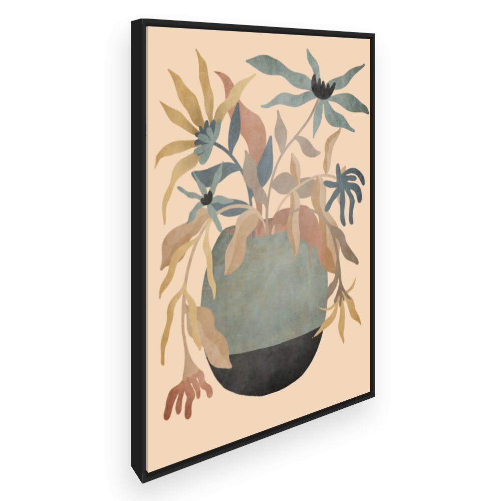 Toile Plantes abstraites
