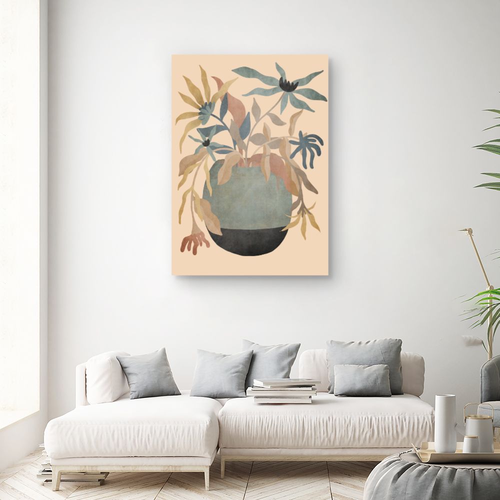 Tableau Plantes abstraites