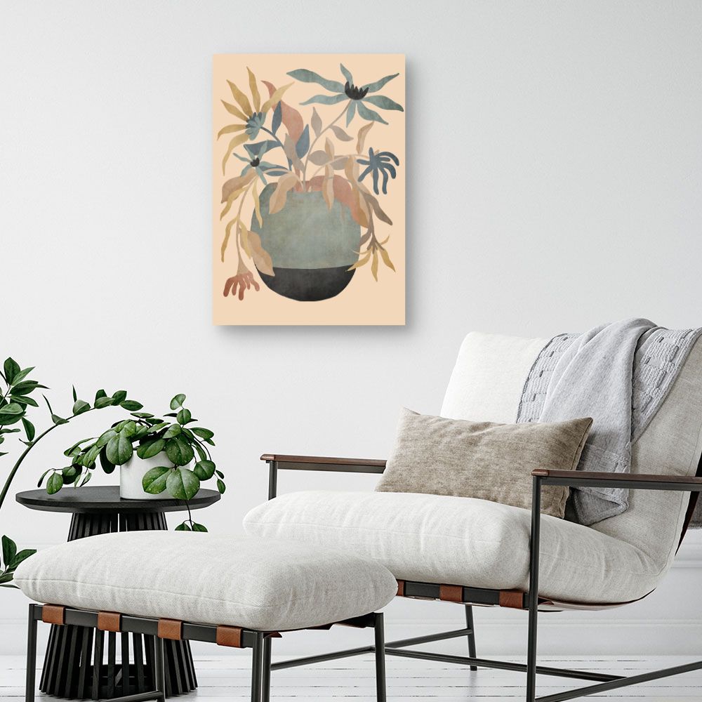 Tableau Plantes abstraites