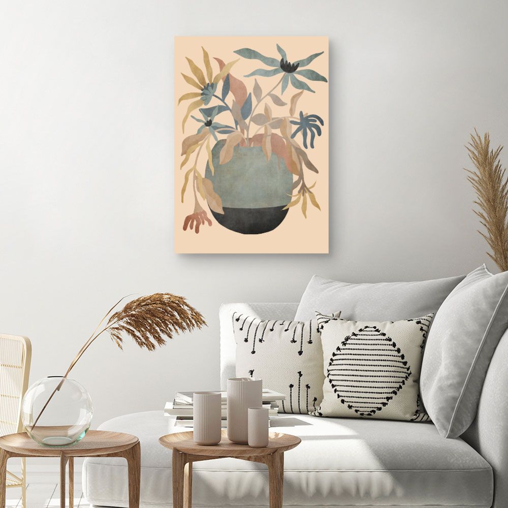 Tableau Plantes abstraites
