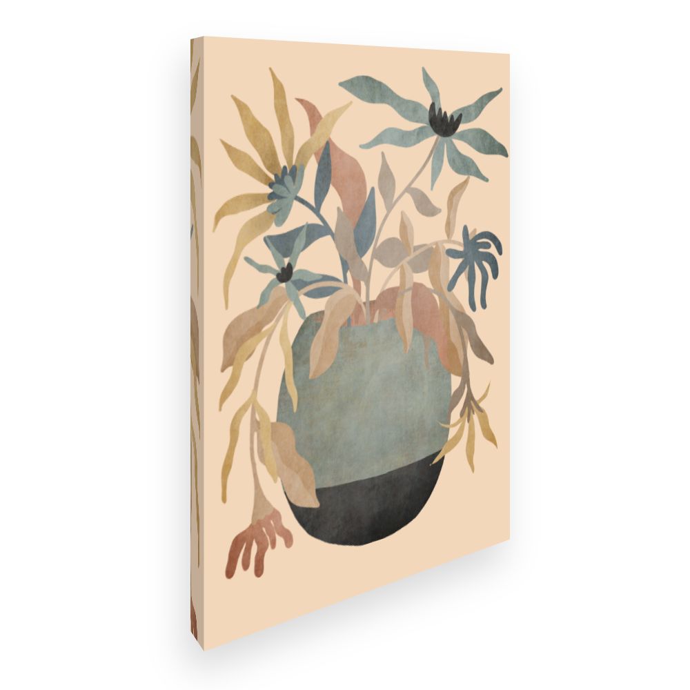 Toile Plantes abstraites