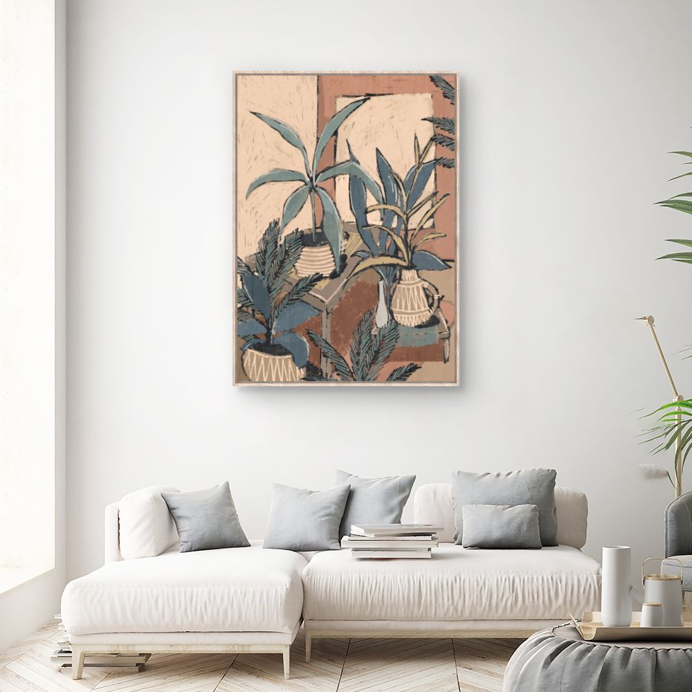 Tableau Plantes stylisées