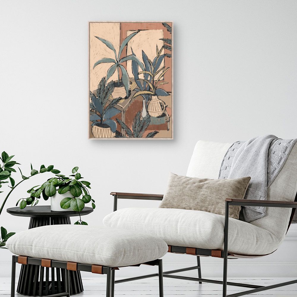 Tableau Plantes stylisées
