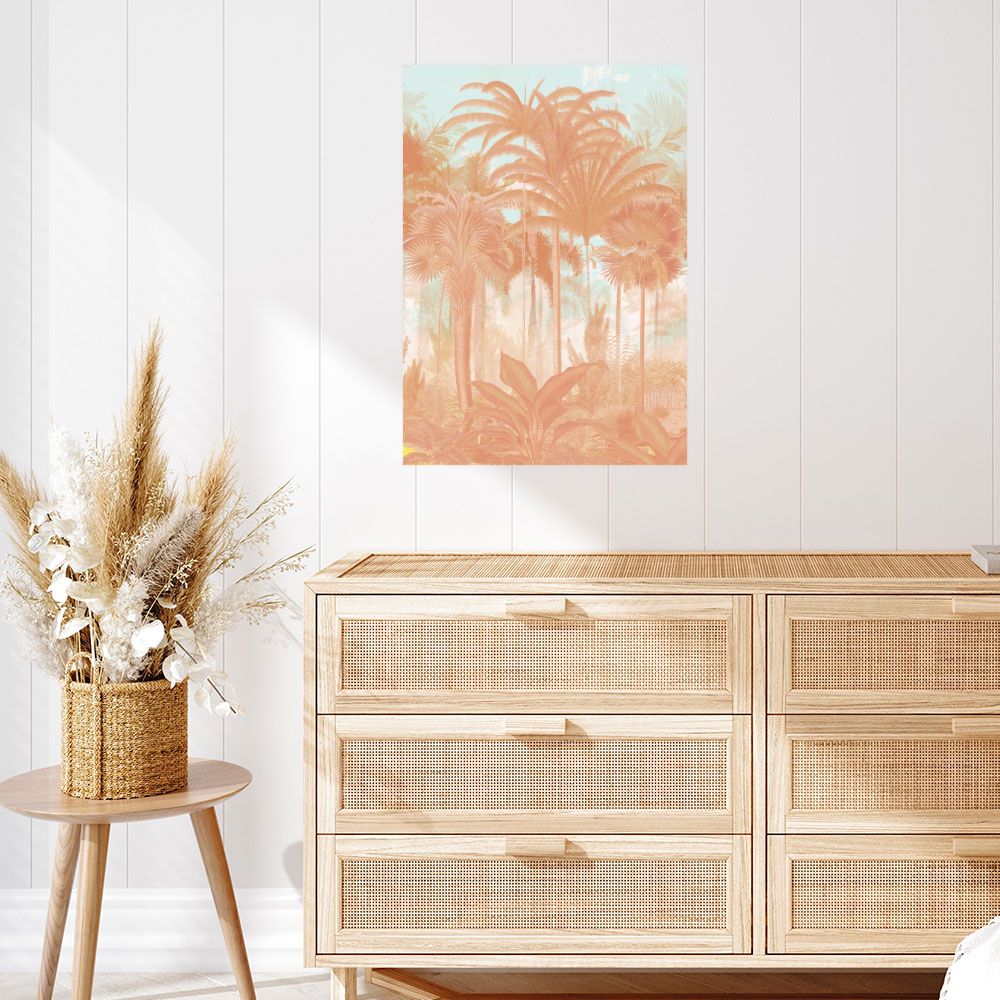 Affiche Palmiers exotiques