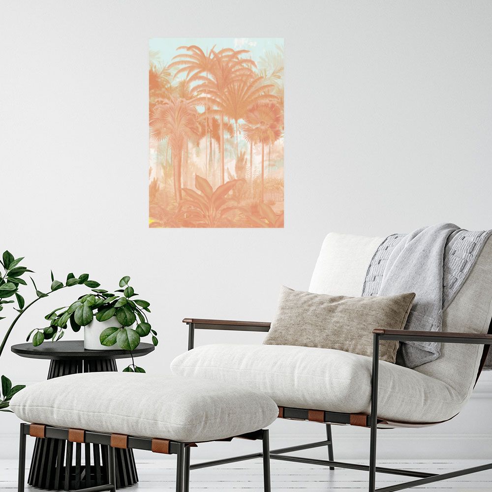 Affiche Palmiers exotiques