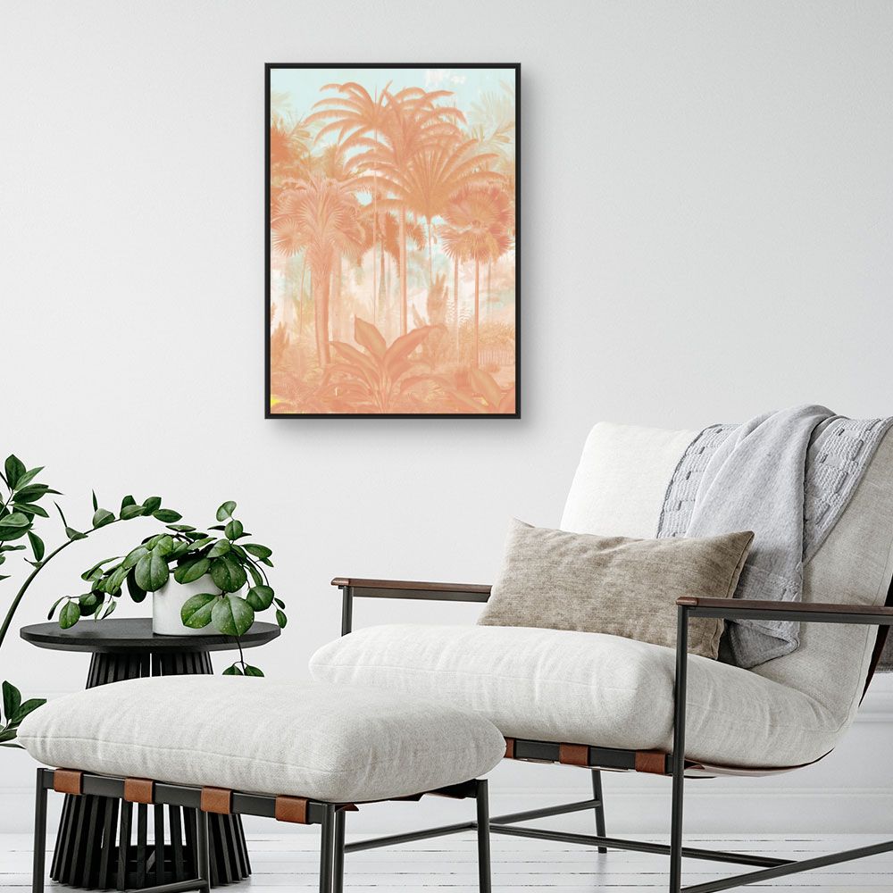 Tableau Paysage tropical onirique