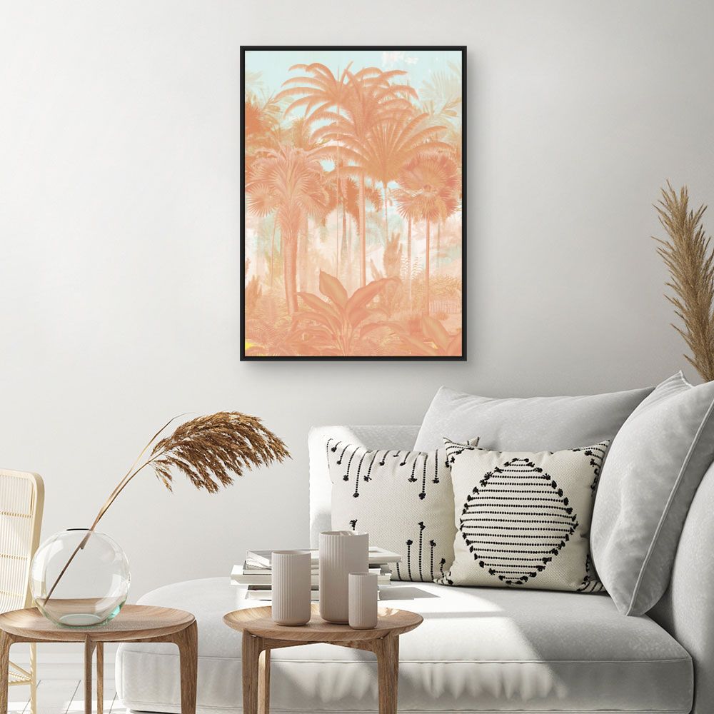 Tableau Paysage tropical onirique