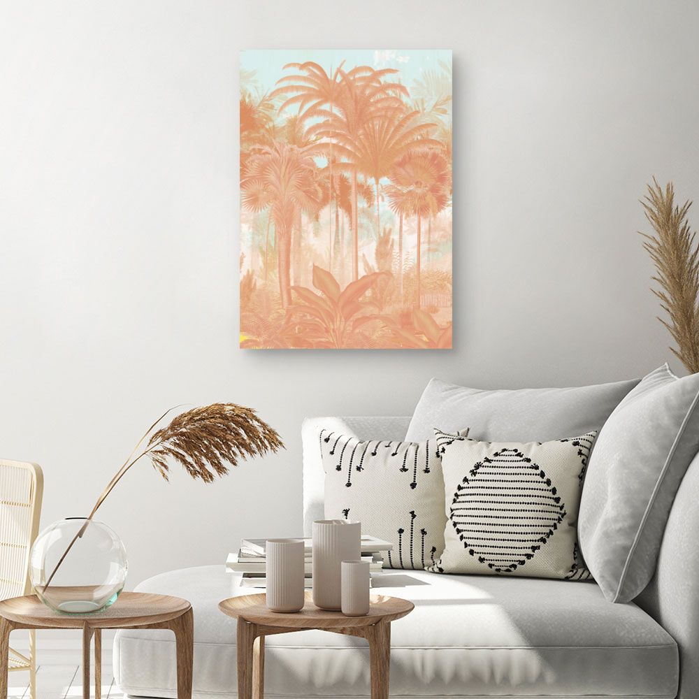 Tableau Paysage tropical onirique