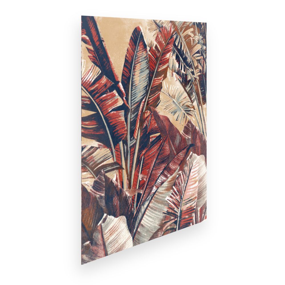 Affiche Feuillage exotique vibrant