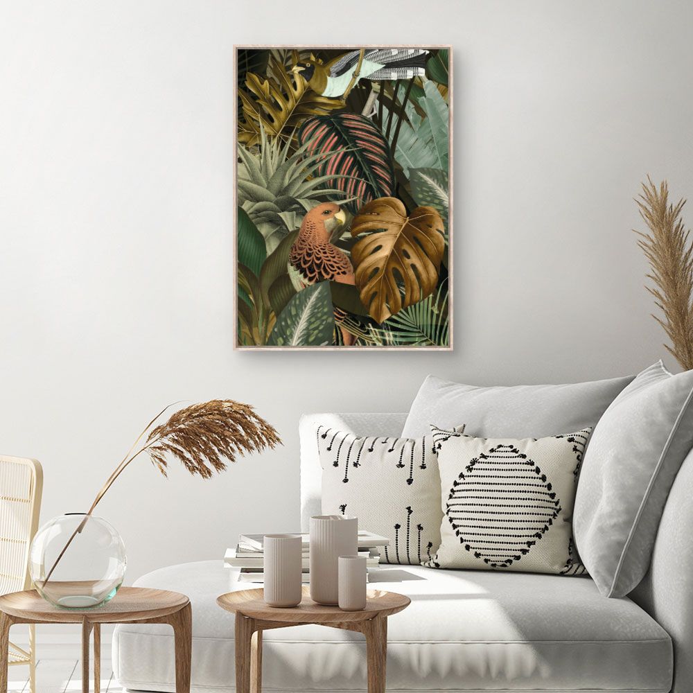 Tableau Jungle exotique