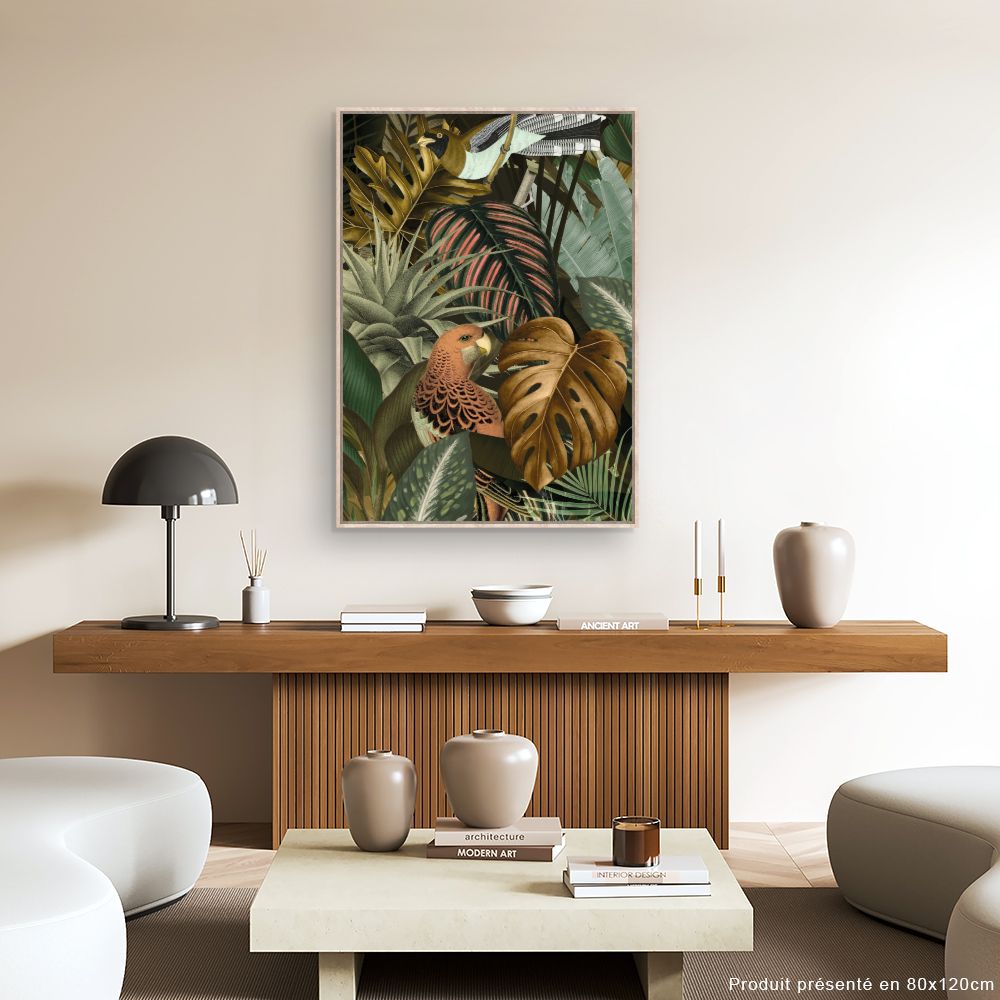 Tableau Jungle exotique