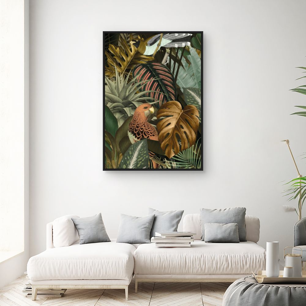 Tableau Jungle exotique