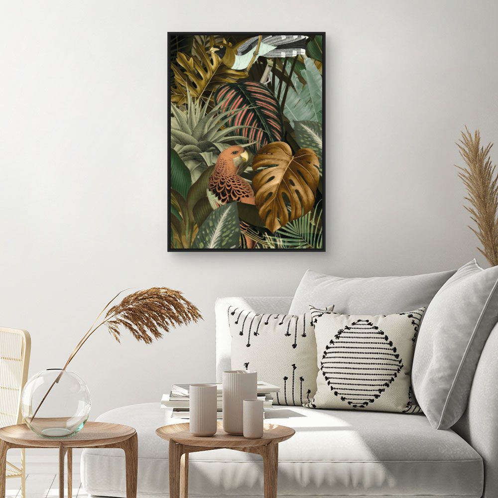 Tableau Jungle exotique