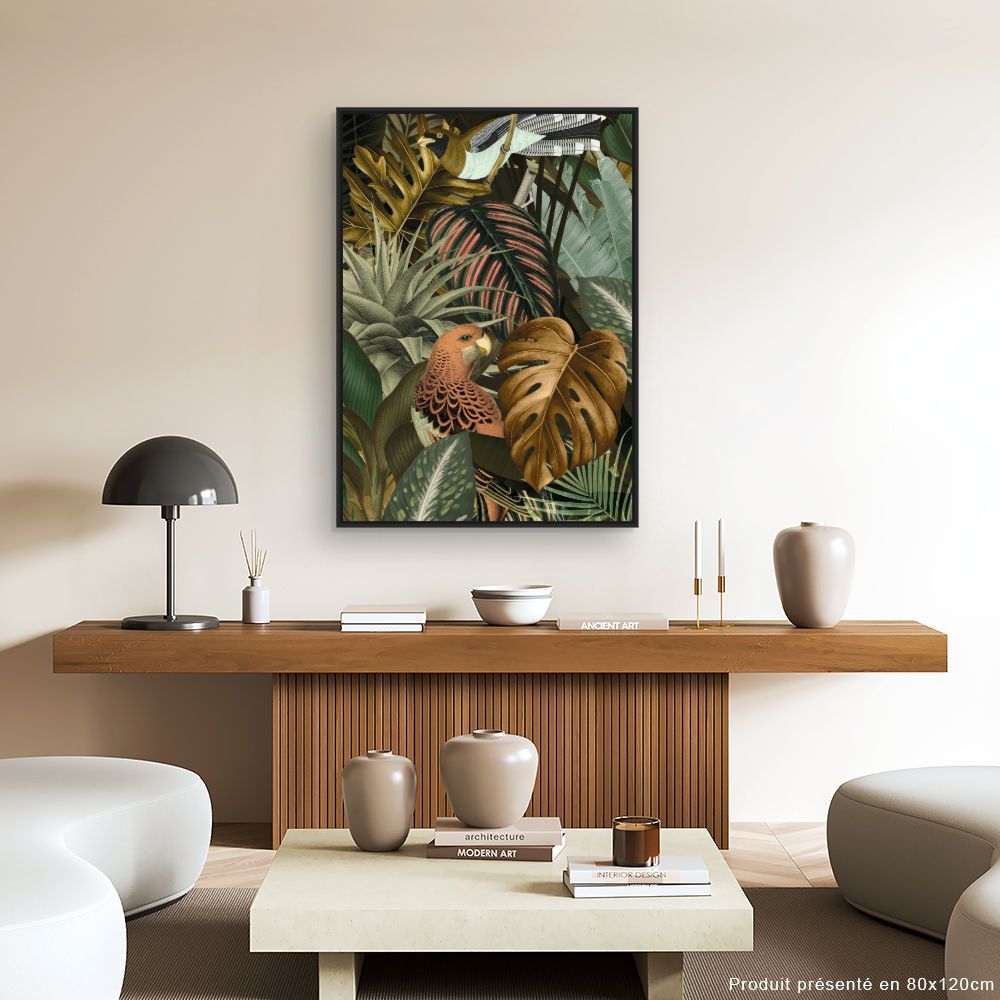 Tableau Jungle exotique