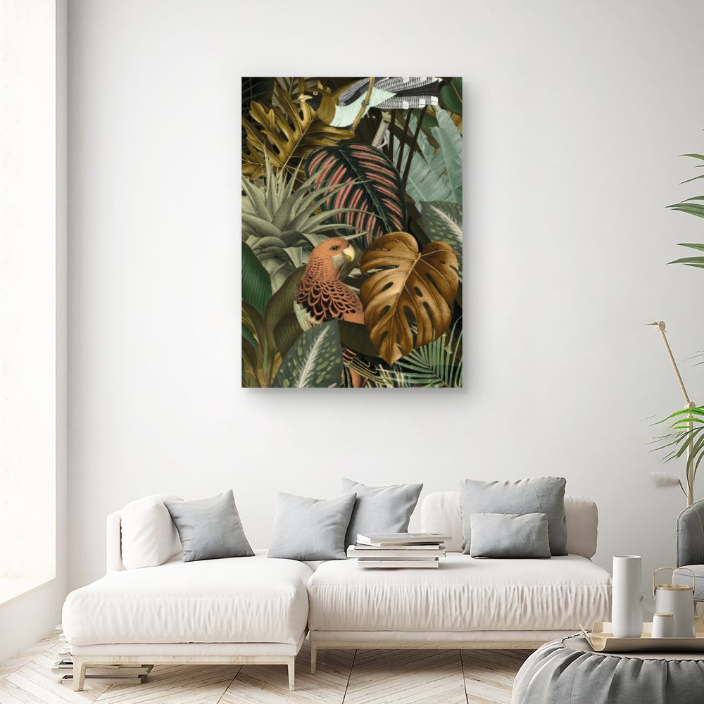 Tableau Jungle exotique
