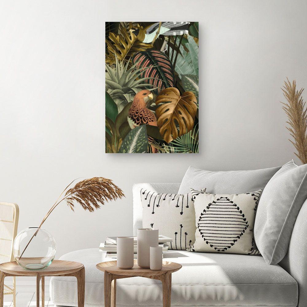 Tableau Jungle exotique
