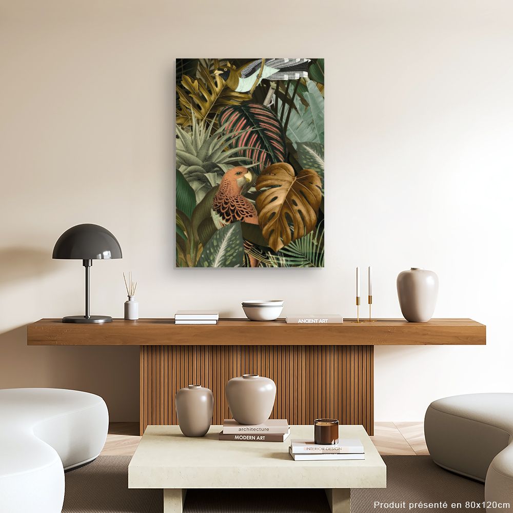 Tableau Jungle exotique