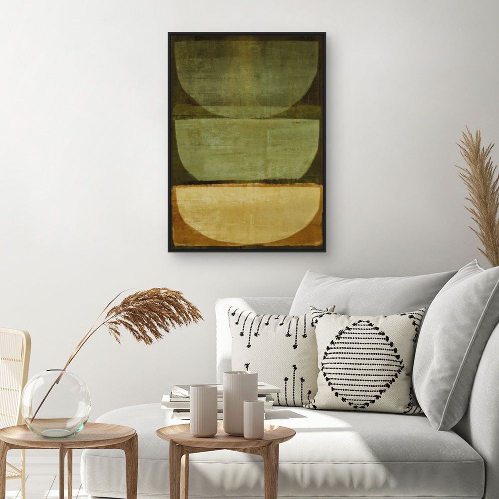 Tableau Empilement abstrait