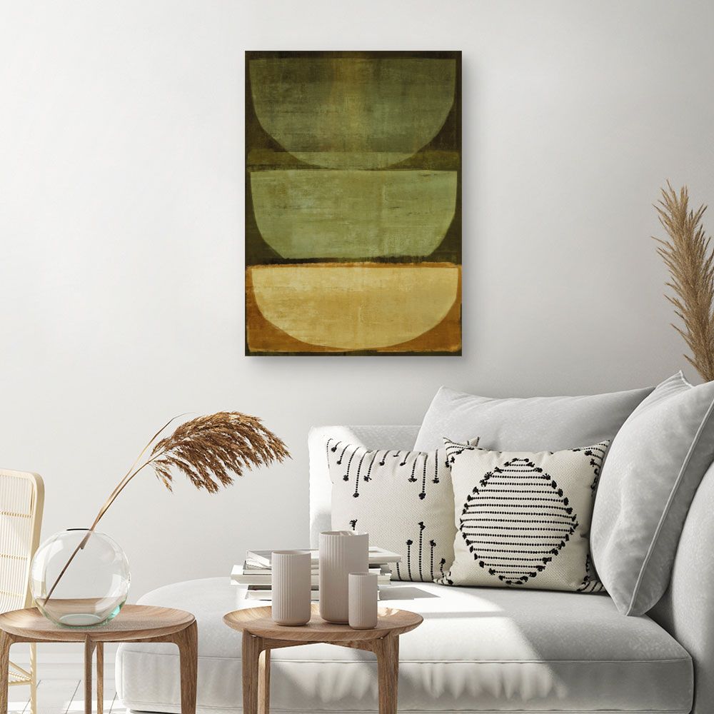 Tableau Empilement abstrait