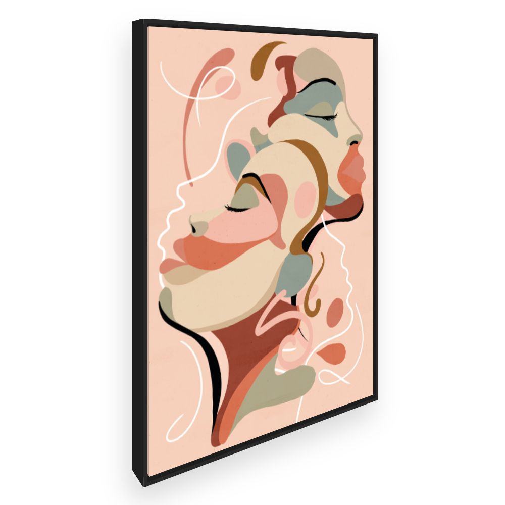 Toile Visages artistiques