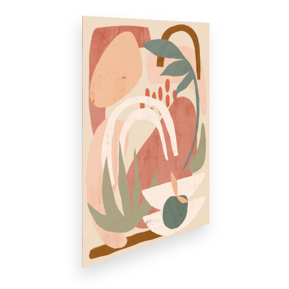 Affiche Formes douces naturelles