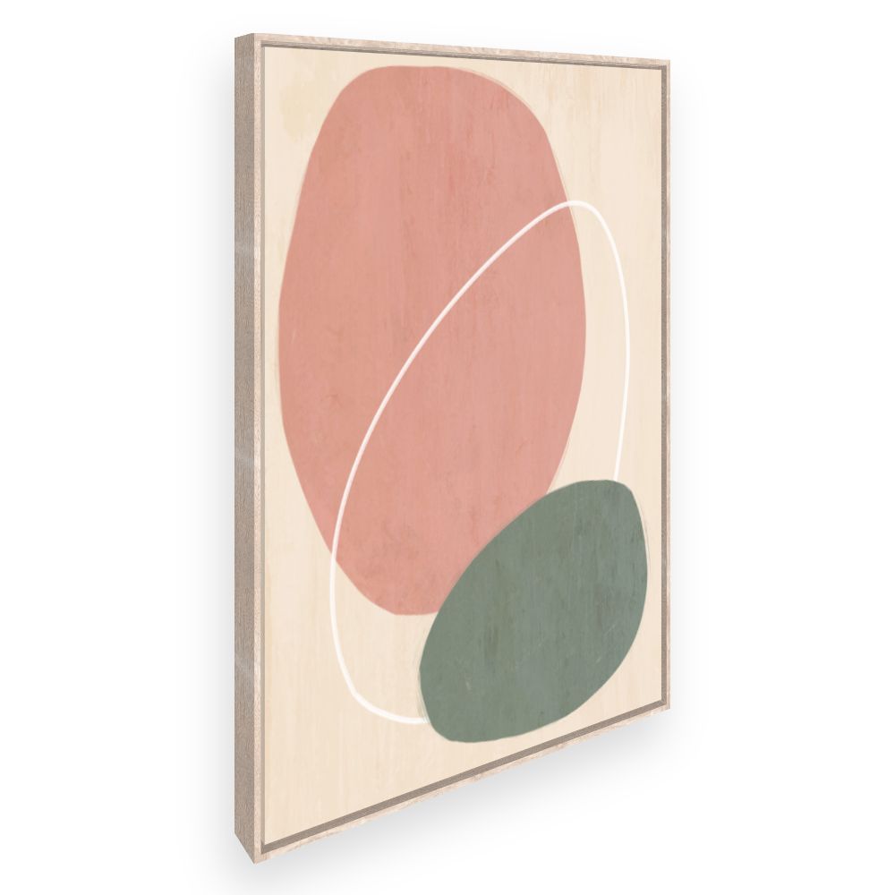 Toile Formes abstraites douces