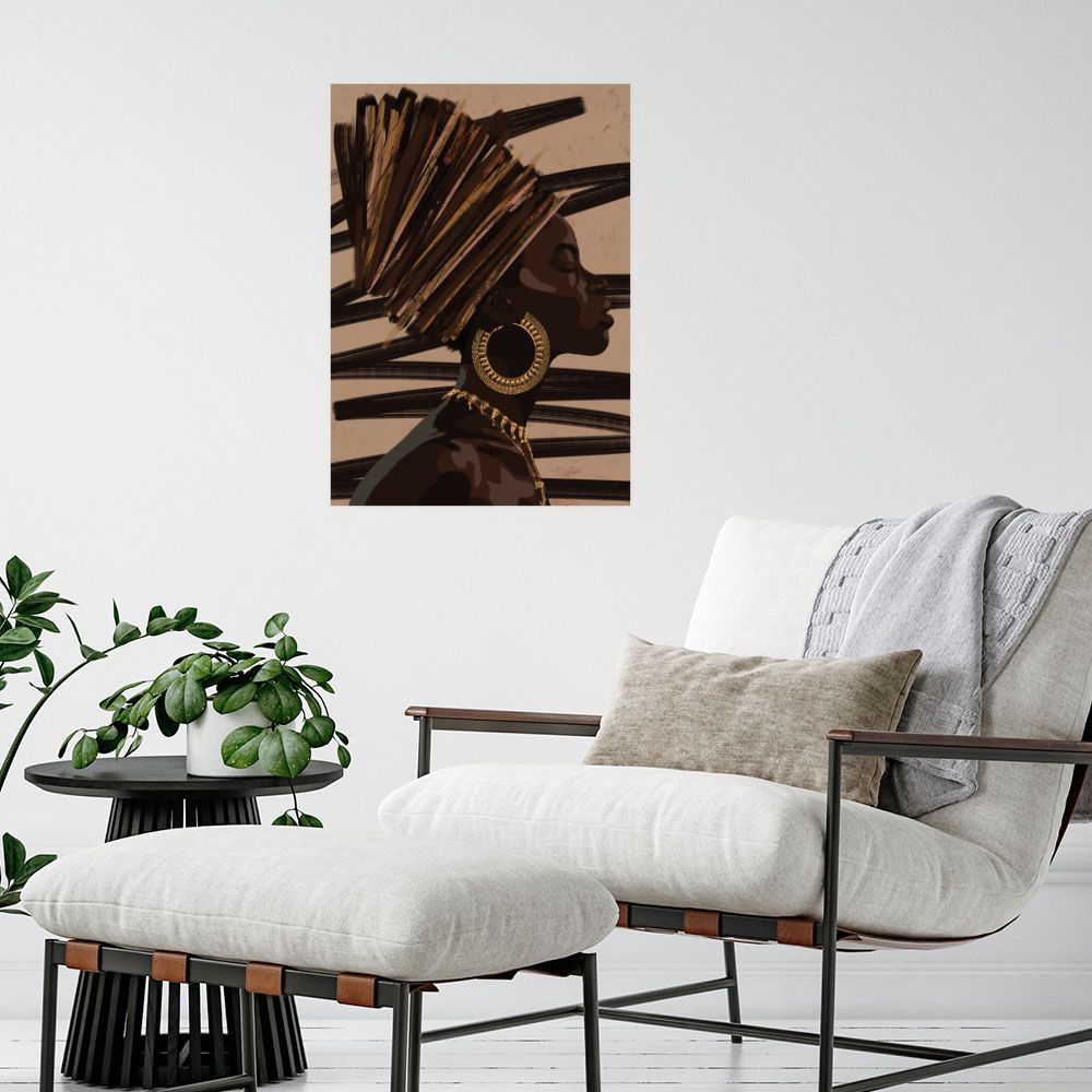 Affiche Élégance africaine