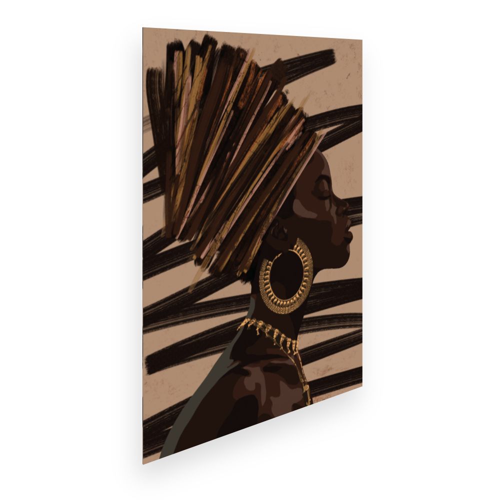 Affiche Élégance africaine