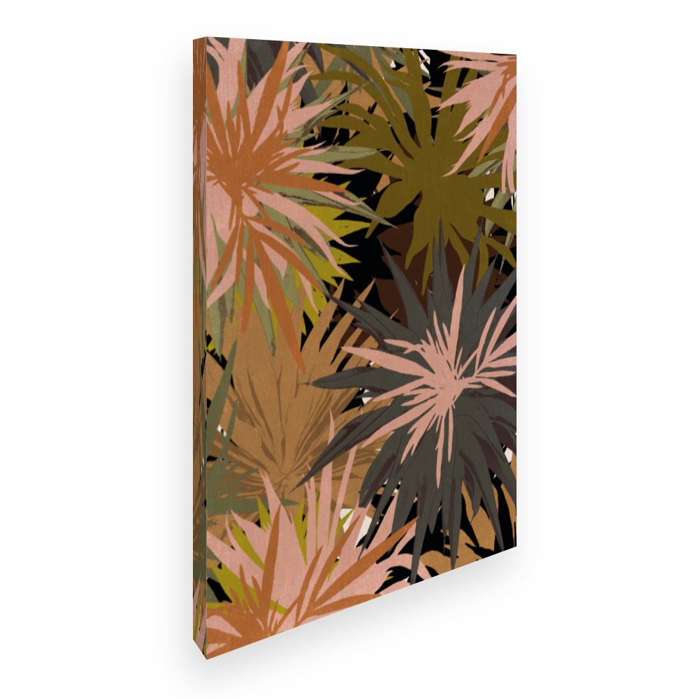 Toile Feuillages exotiques