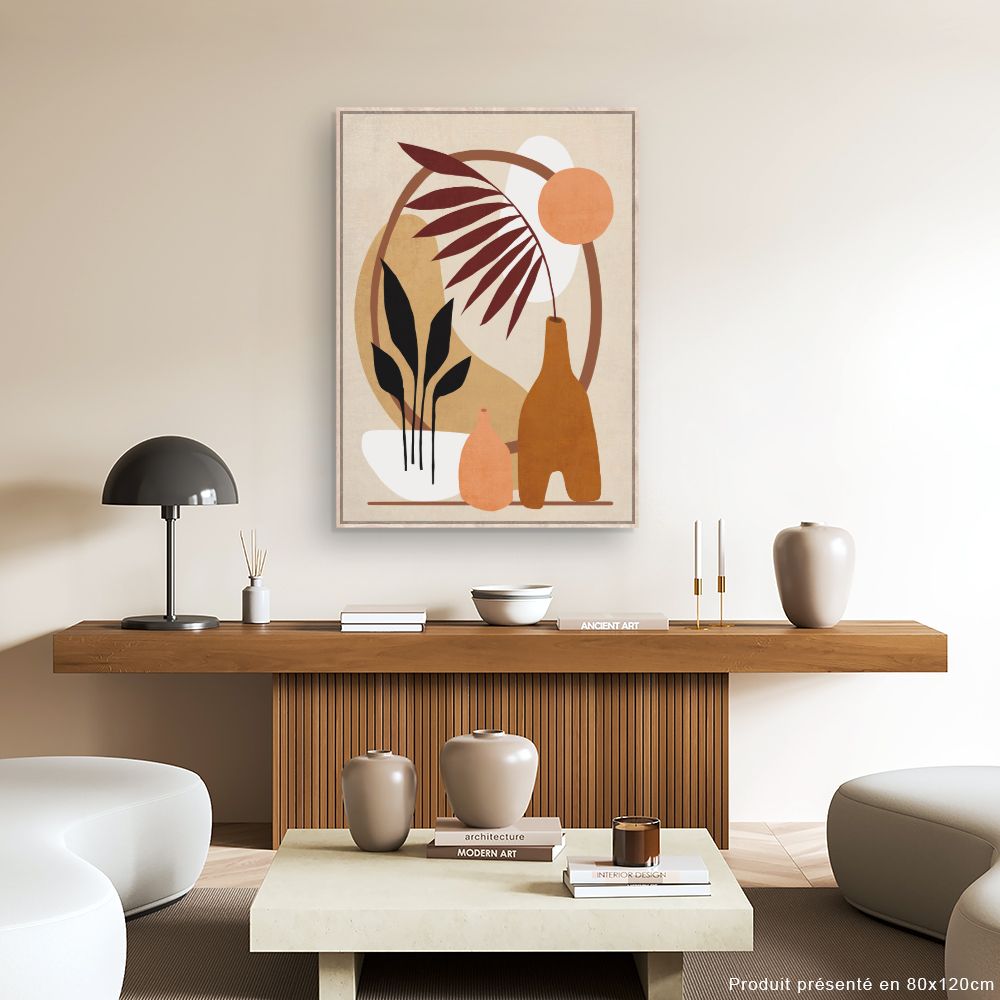 Tableau Formes abstraites naturelles
