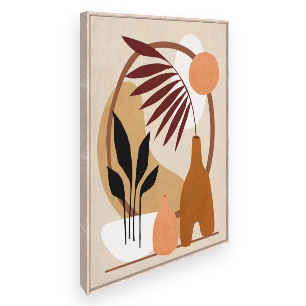 Toile Formes abstraites naturelles