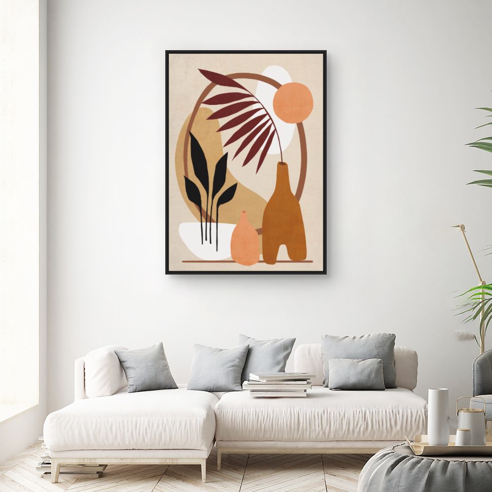 Tableau Formes abstraites naturelles