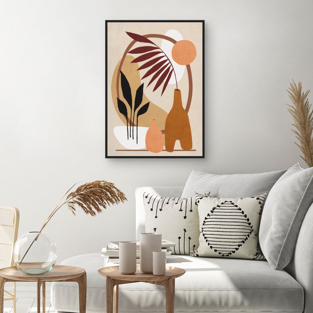 Tableau Formes abstraites naturelles