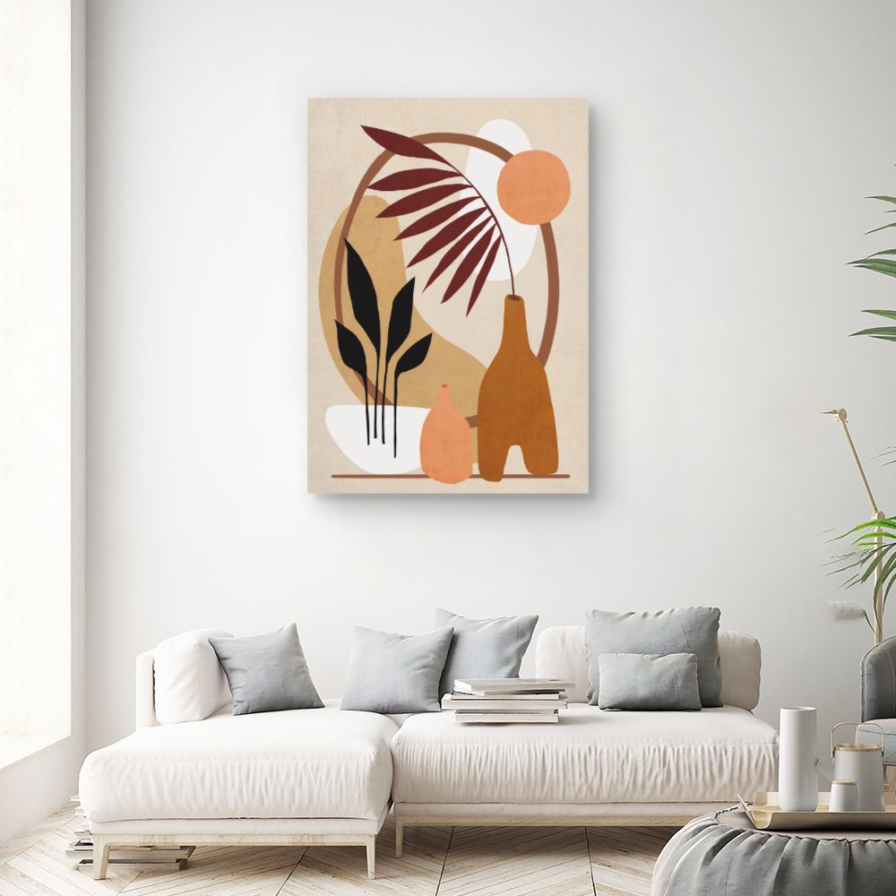 Tableau Formes abstraites naturelles