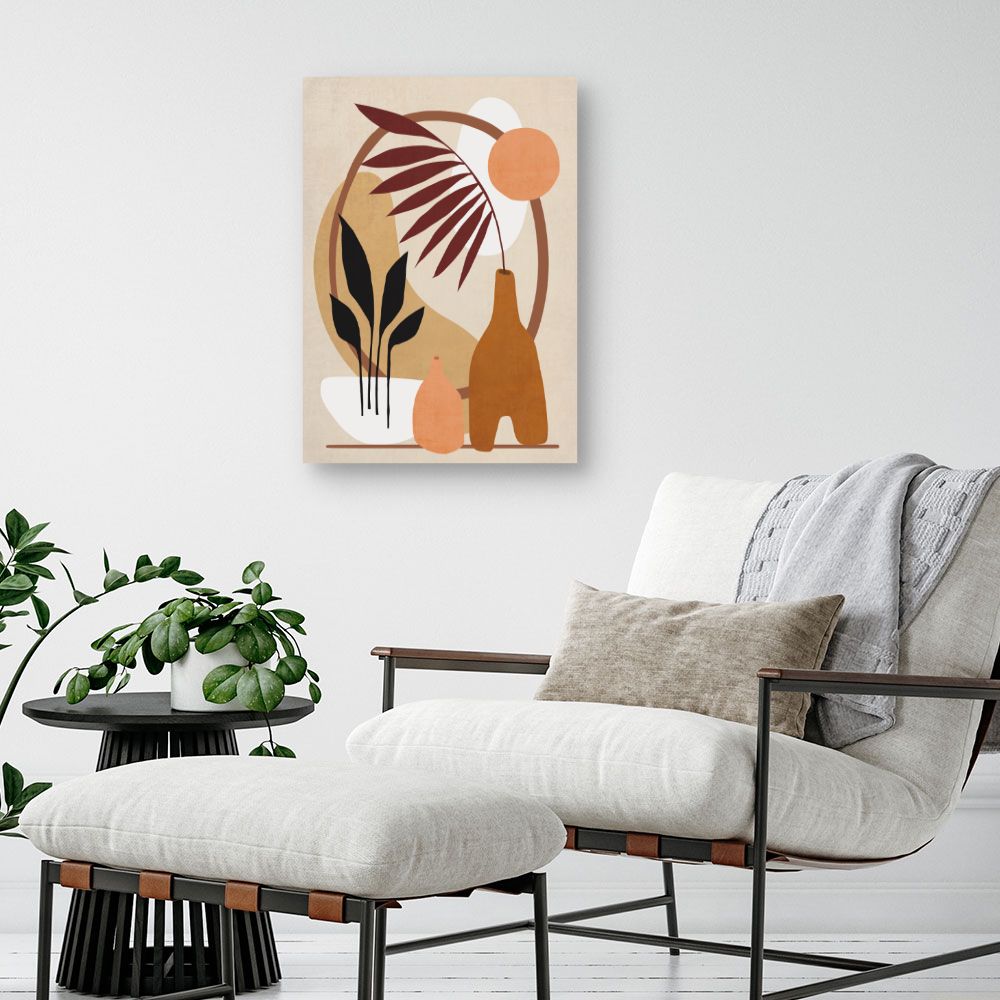 Tableau Formes abstraites naturelles