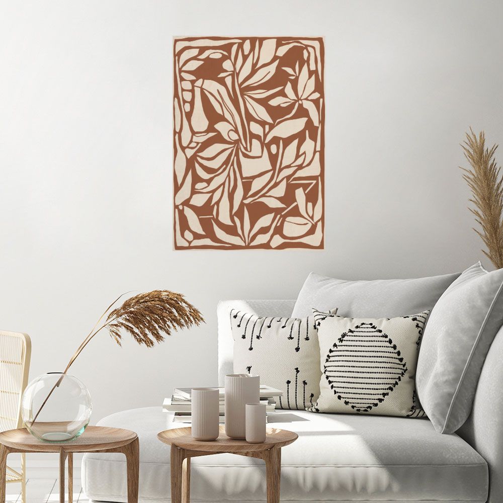 Affiche Feuillage stylisé